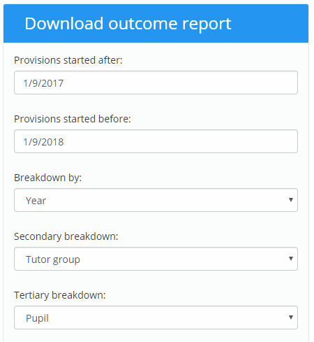 Provision Map outcome_report