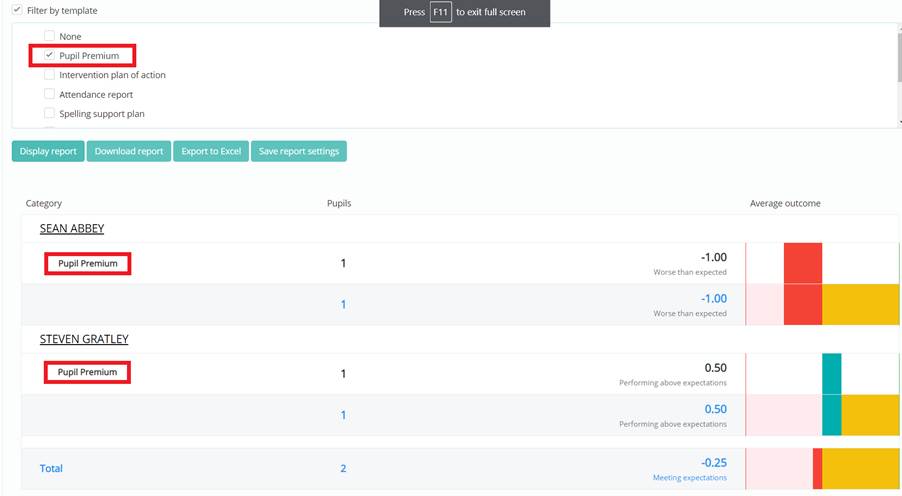 Provision Map PLAN-OUTCOME-templates-selected