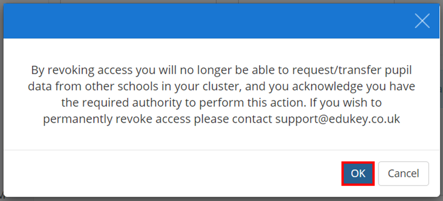 Provision Map revoke_cluster_popup
