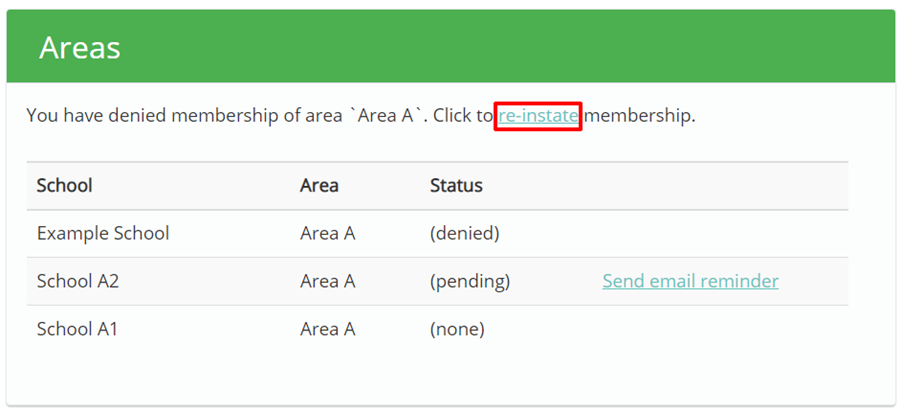 Provision Map area_approved_reinstate_button