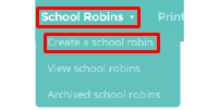 Provision Map create a school robin tab