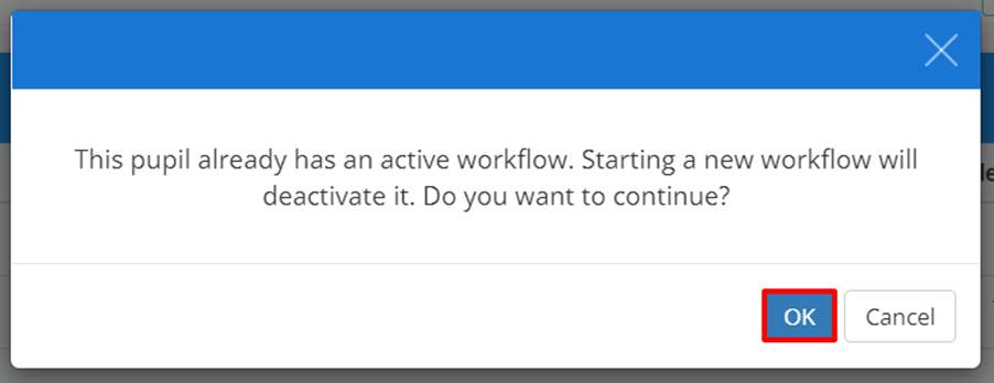 Provision Map start_workflow_warning_popup
