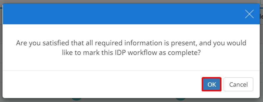 Provision Map complete_workflow_confirmation_popup