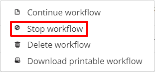 Provision Map stop_workflow_menu_option
