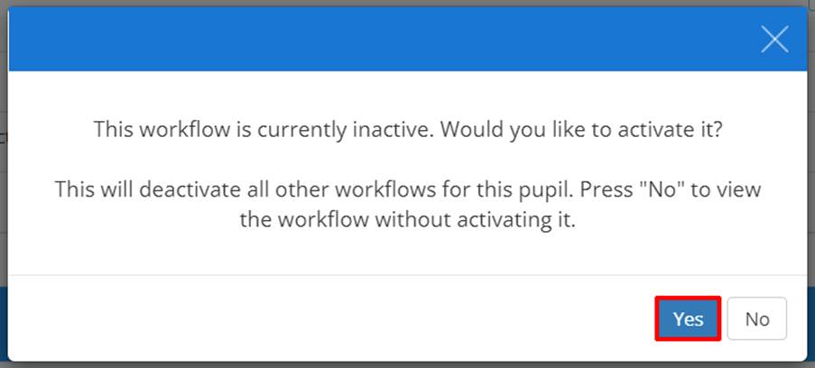 Provision Map continue_inactive_workflow_confirmation_popup