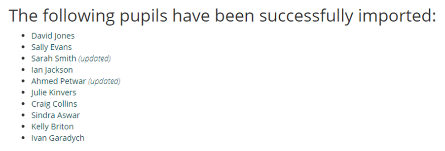 Provision Map import_success