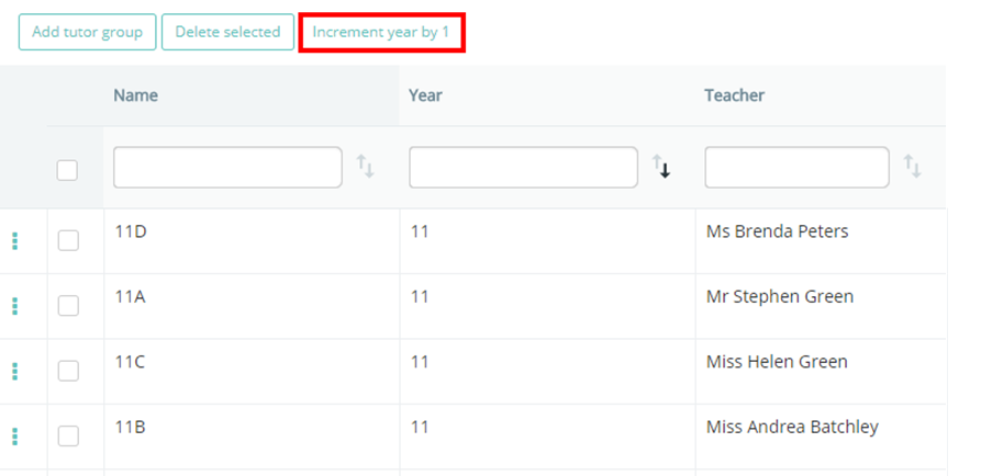 Provision Map increment_groups