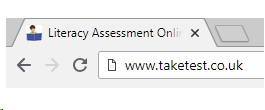 URL for student tests on LAO