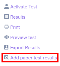 Add paper test option in LAO