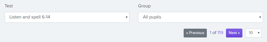 Paper results filter option in LAO