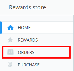 Class Charts orders side menu option