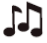 Symbol Musiknoten