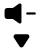 Symbol "Leiser / Pfeil nach unten"
