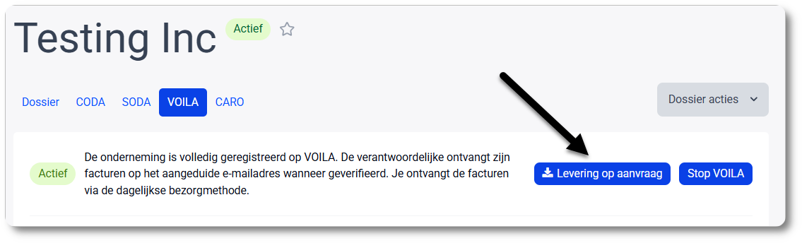 VOILA: levering op aanvraag