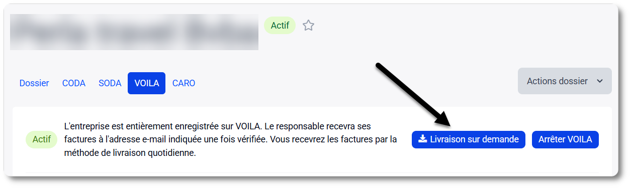 VOILA : livraison sur demande