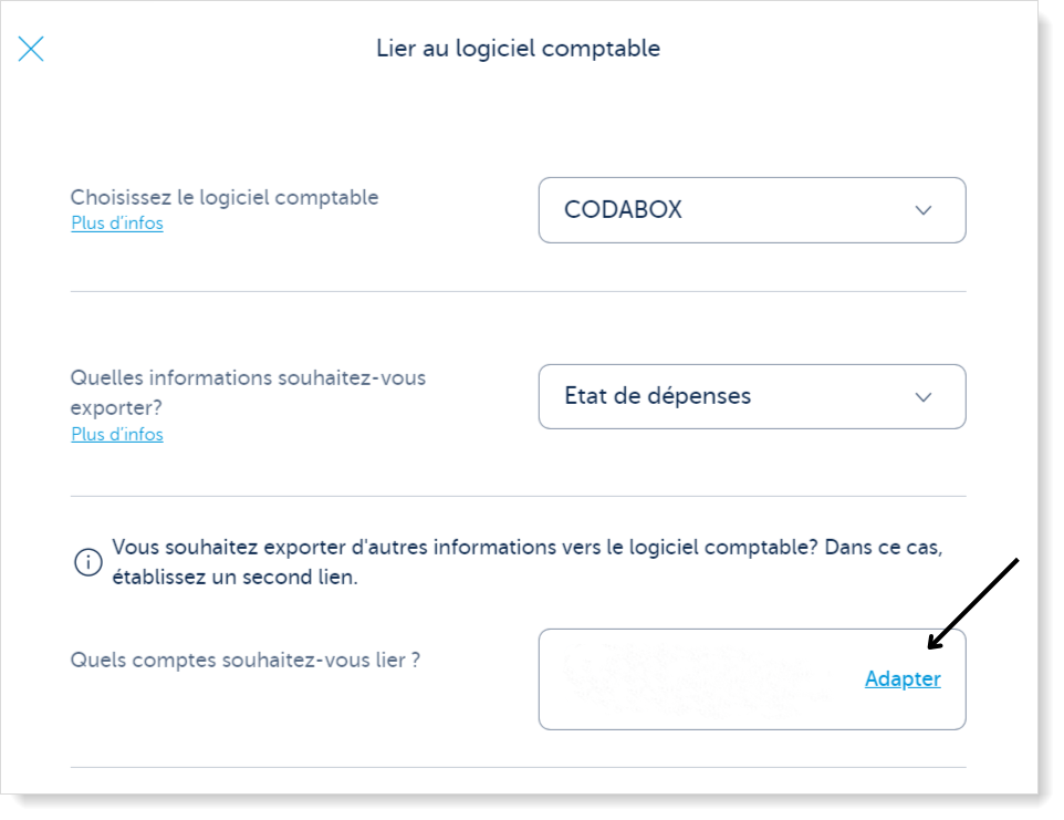 Adapter un lien existant
