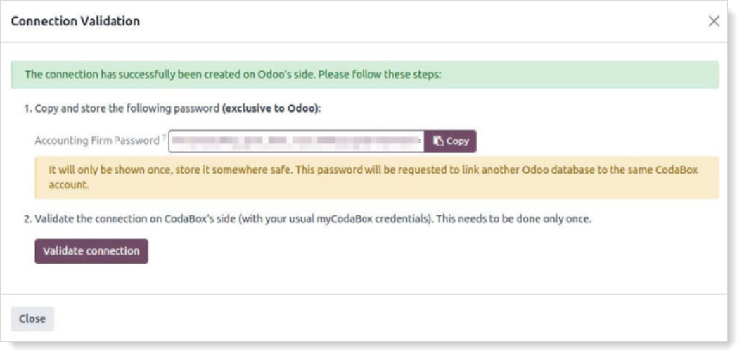Validate connection
