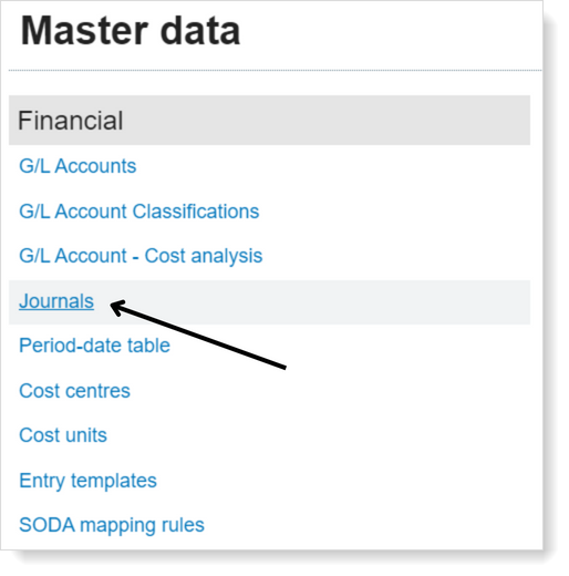 Exact Online - journals