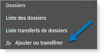 Transférer un dossier via MyCodabox
