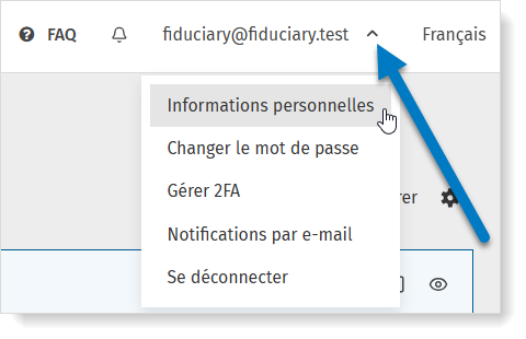 Gérer vos informations personnelles dans MyCodaBox
