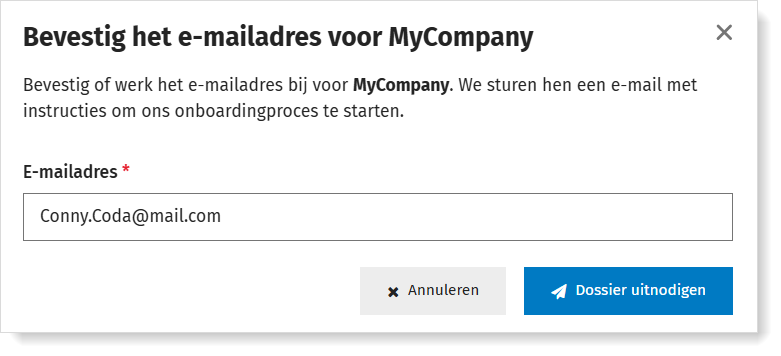 Uitnodiging bevestigen