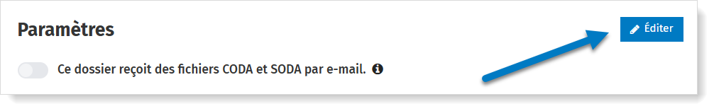 Paramètres pour envoyer une copie PDF au client