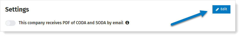 Setting to send PDF to client