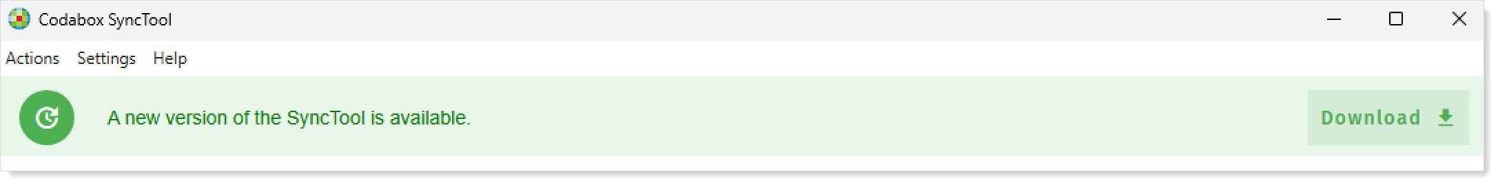 New version of the SyncTool available