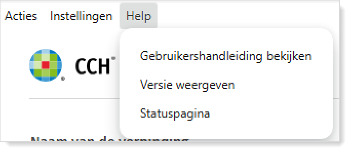 CodaBox SyncTool Menu Help