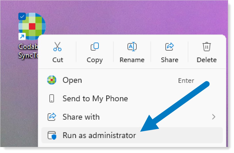 Run as Administrator