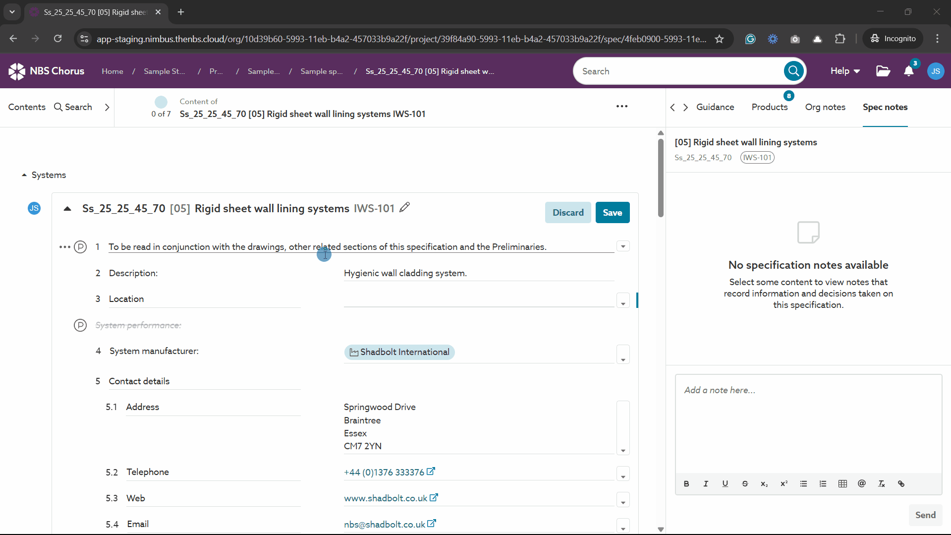 A screenshot displaying a user being mentioned in a 'Spec note', along with the notification and email they receive.