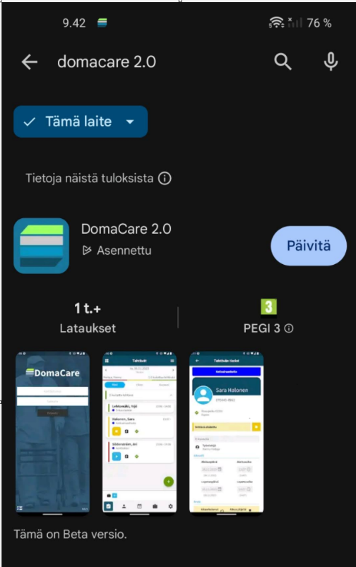 Screens screenshot of a phone AI-generated content may be incorrect.