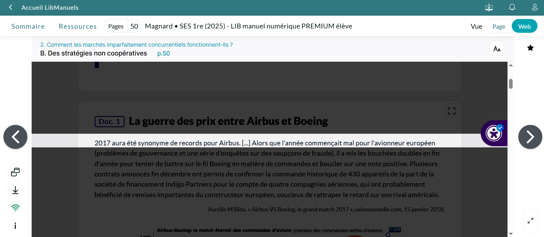 Aide visuelle - masque peu épais et contraste élevé