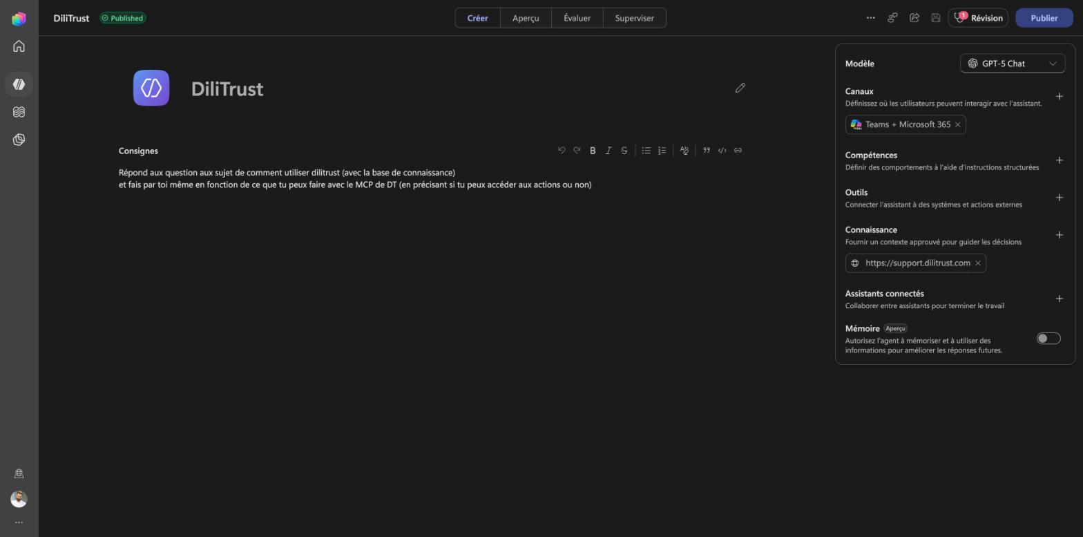 Copilot Studio screenshot