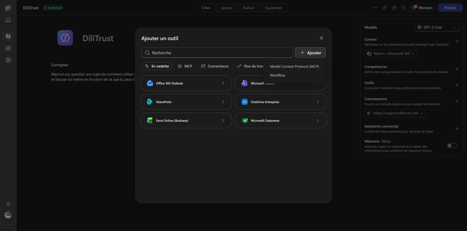 Copilot Studio screenshot