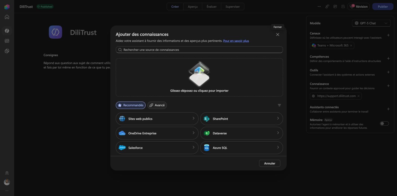 Copilot Studio screenshot
