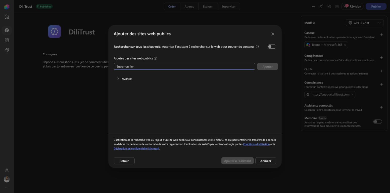 Copilot Studio screenshot