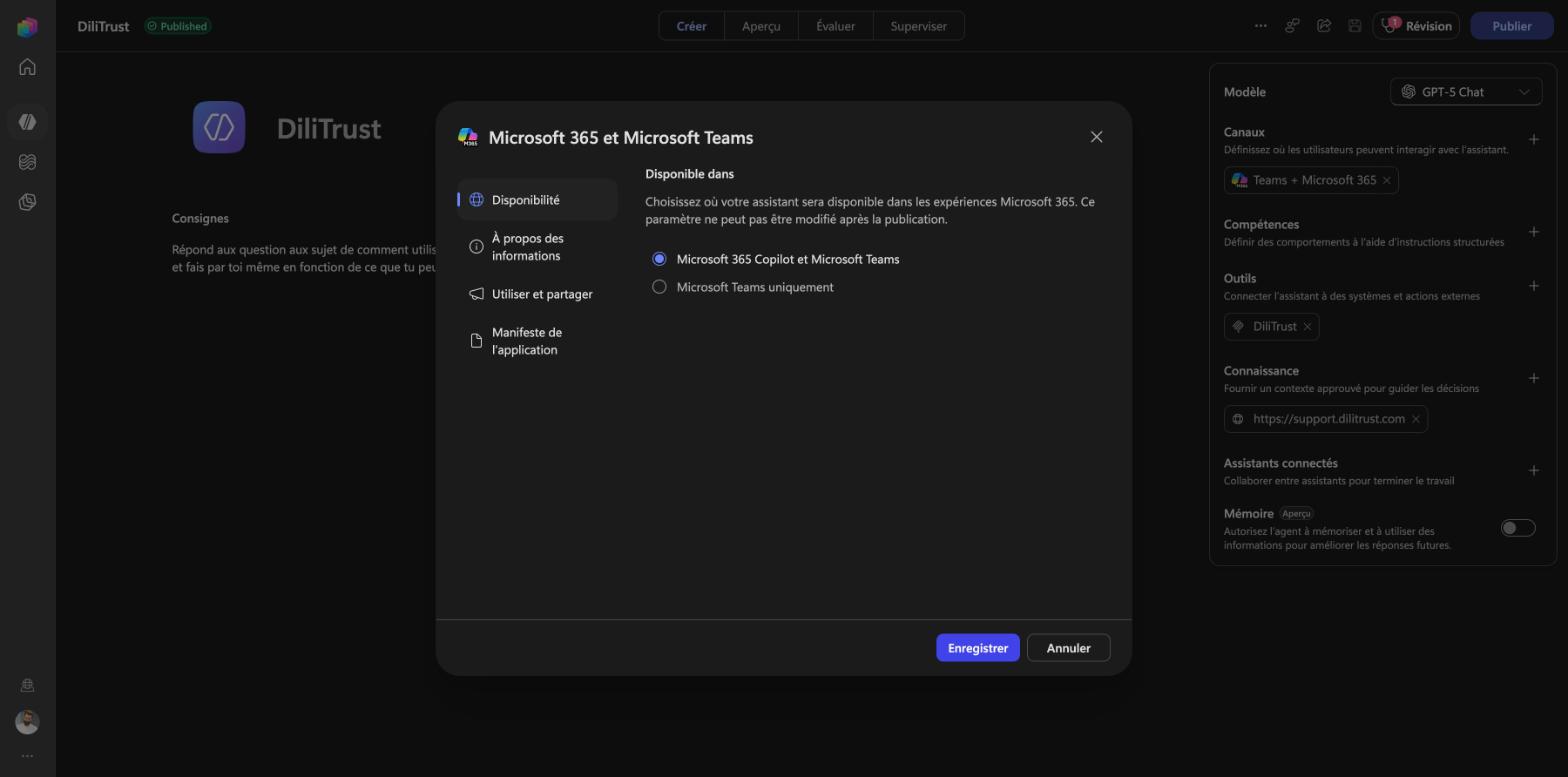 Copilot Studio screenshot