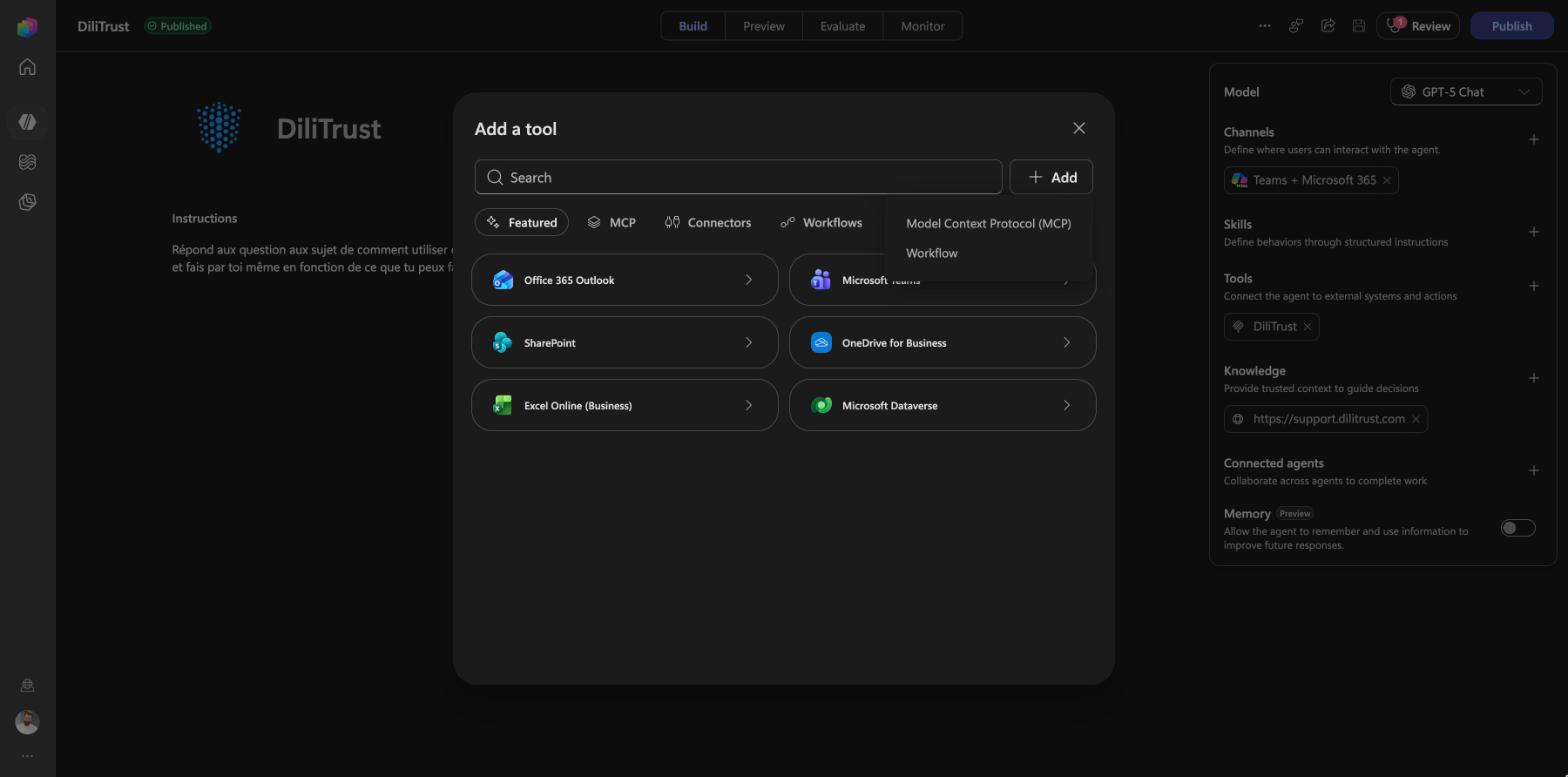 Copilot Studio screenshot