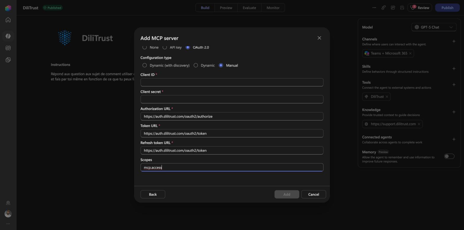 Copilot Studio screenshot