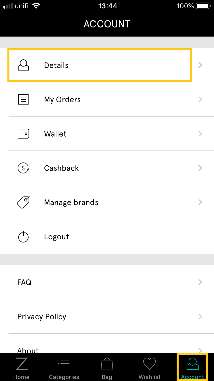 Change or Cancel an Order Zalora Singapore
