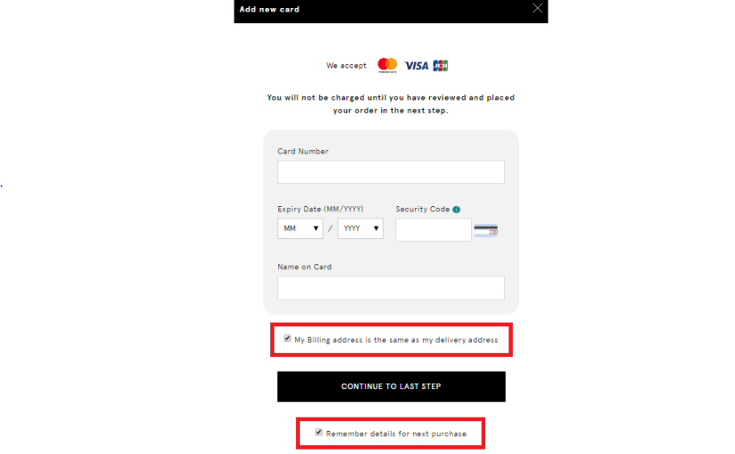 How can I change my payment details? ZALORA Philippines