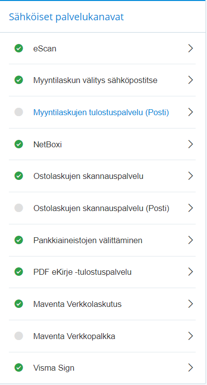 S hk iset Palvelukanavat Netvisor S hk iset Palvelukanavat Netvisor