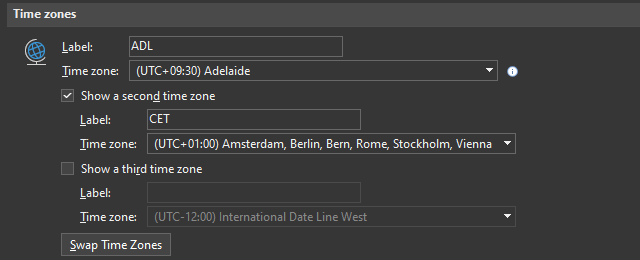 Show Multiple Time Zones In MS Outlook International Space University Show Multiple Time Zones In MS Outlook International Space University