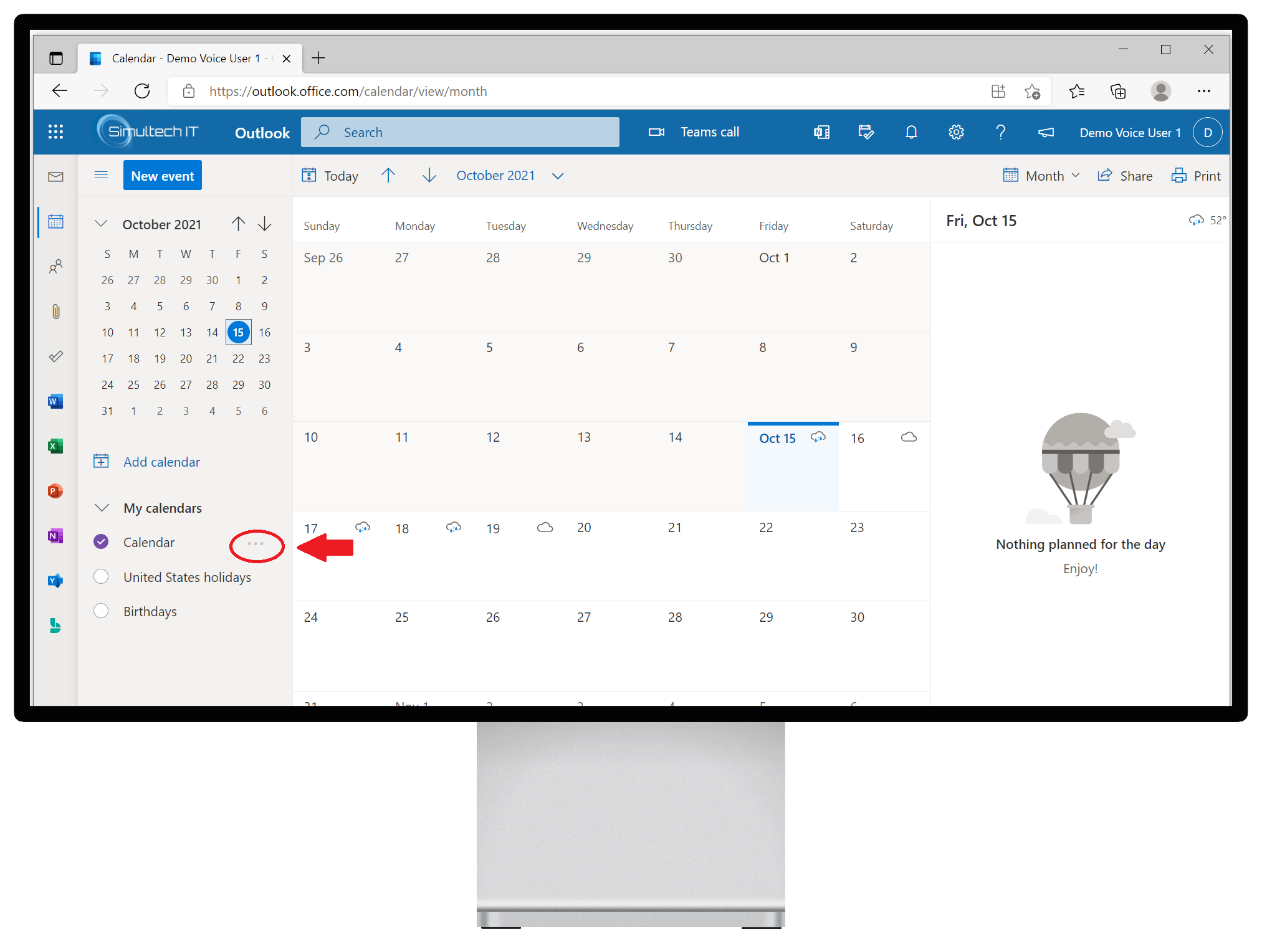 How To Share Calendar On Outlook Web Simultech IT Limited How To Share Calendar On Outlook Web Simultech IT Limited