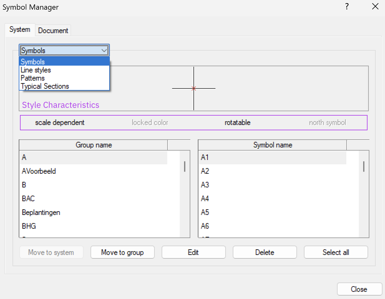 Symbol Manager