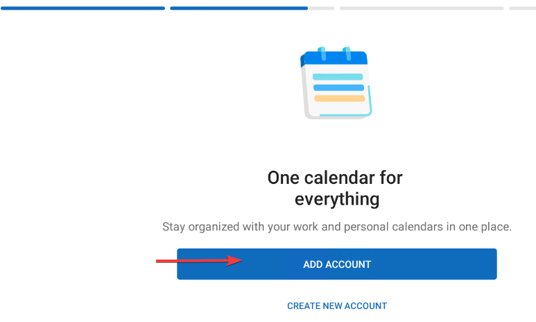 Outlook Android Hosted Exchange acount