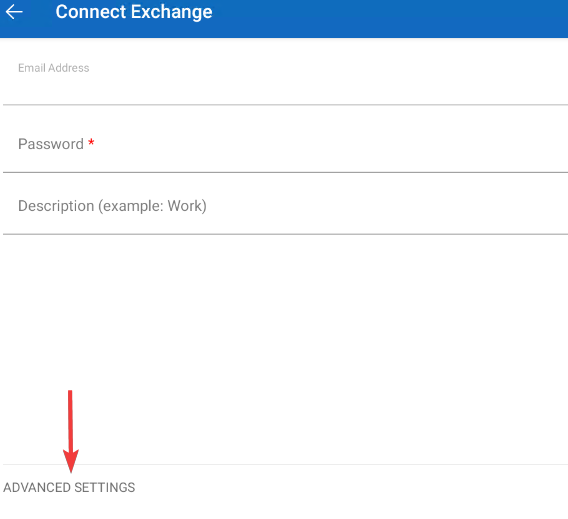 Exchange server URL