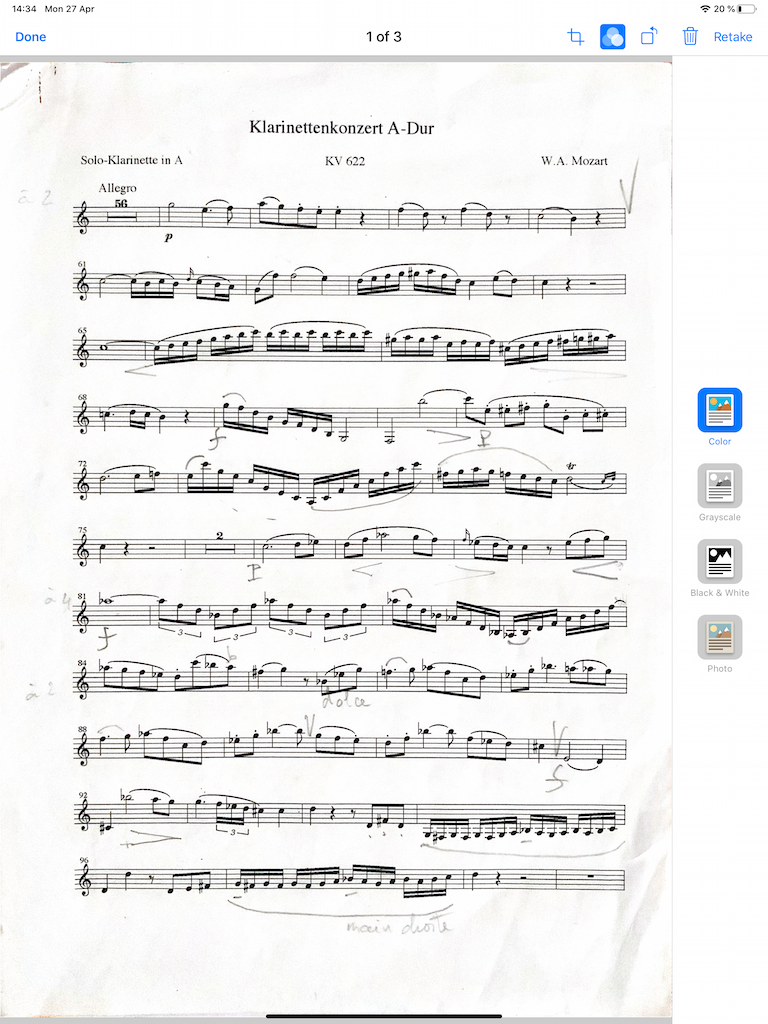 Page scanned using the "Color" filter