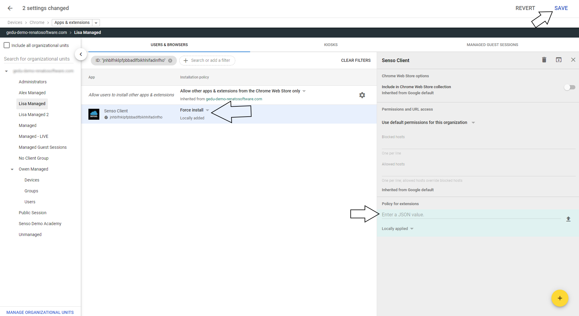 Senso Support Cloud Classroom and Network Management Solution